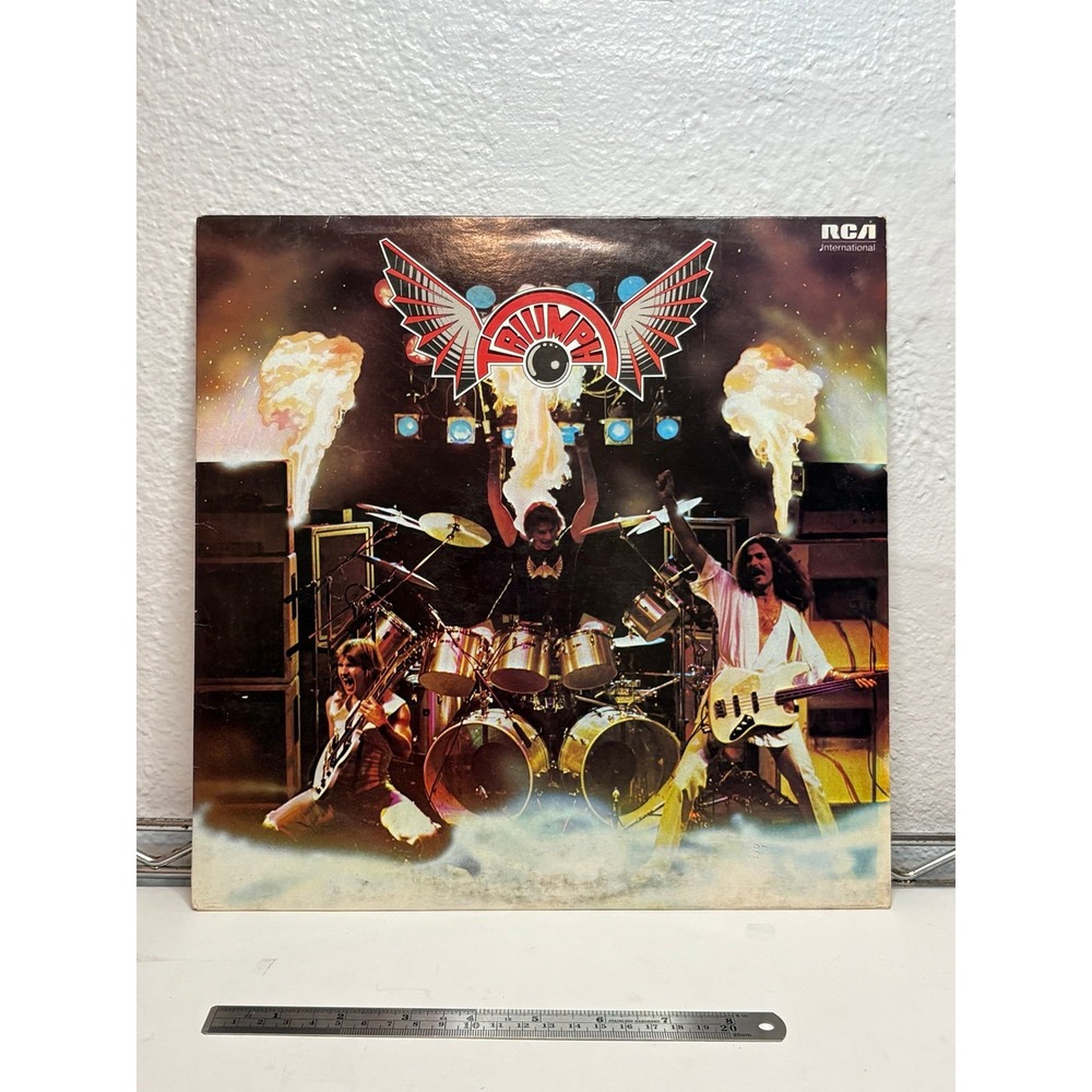 Triumph Self-Titled LP Vinyl Record (RCA International INTS 5153) Hard Rock